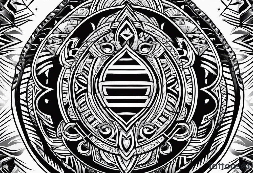 Tribal Samoan Tattoo tattoo idea