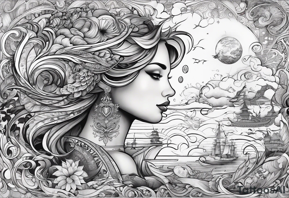 Imagination rules the world tattoo idea