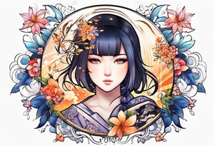 Hinata and hanabi tattoo idea