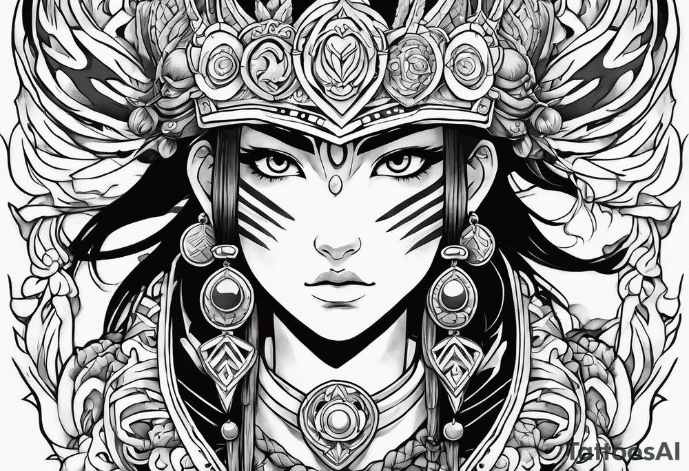 Princess momonoke tattoo idea
