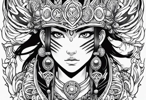 Princess momonoke tattoo idea