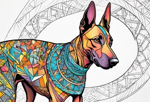 Close-up, pharaoh hound tattoo idea