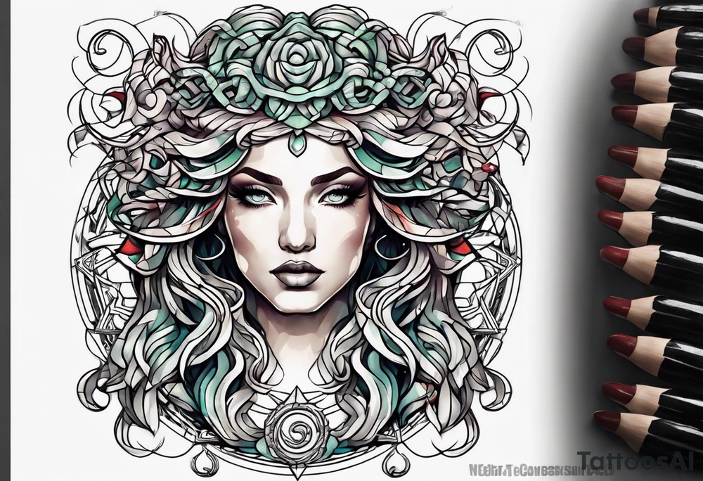 medusa tattoo idea