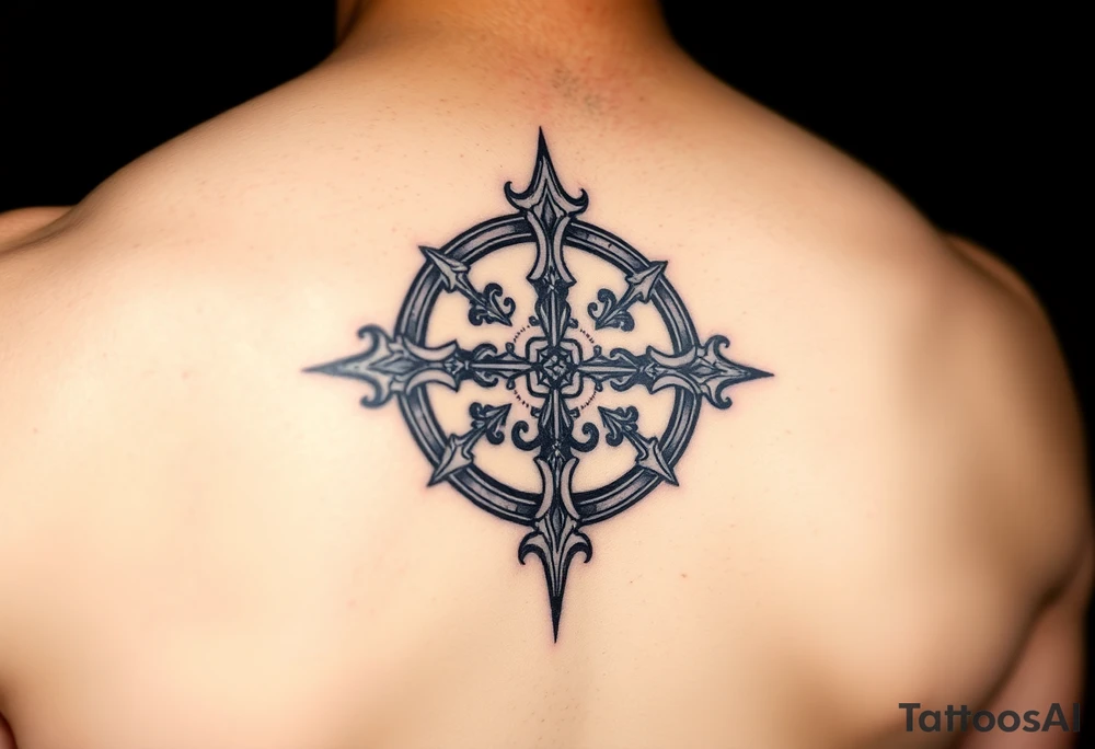 Gye nyame Ghana symbol tattoo idea