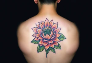 Sunflower, peony, cherry blossom, lotus, Delilah’s tattoo idea