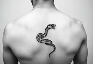 snake around wrist tattoo idea