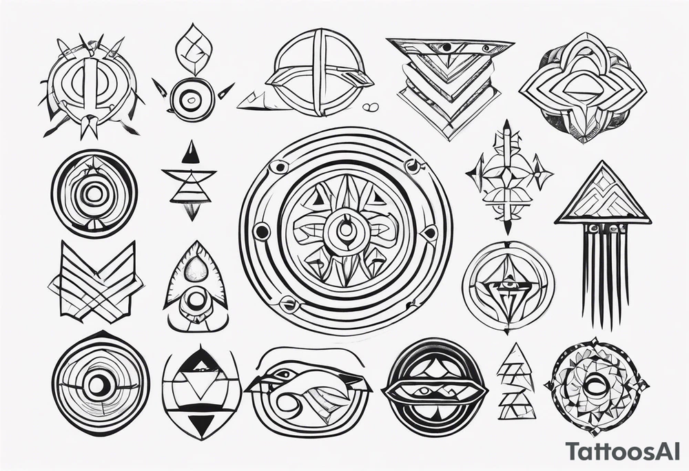 inuit symbols tattoo idea