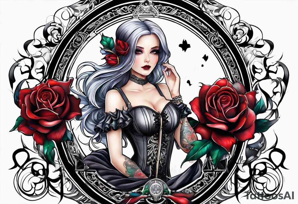 Gothic tattoo idea