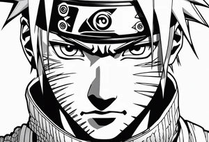 Naruto augen tattoo idea