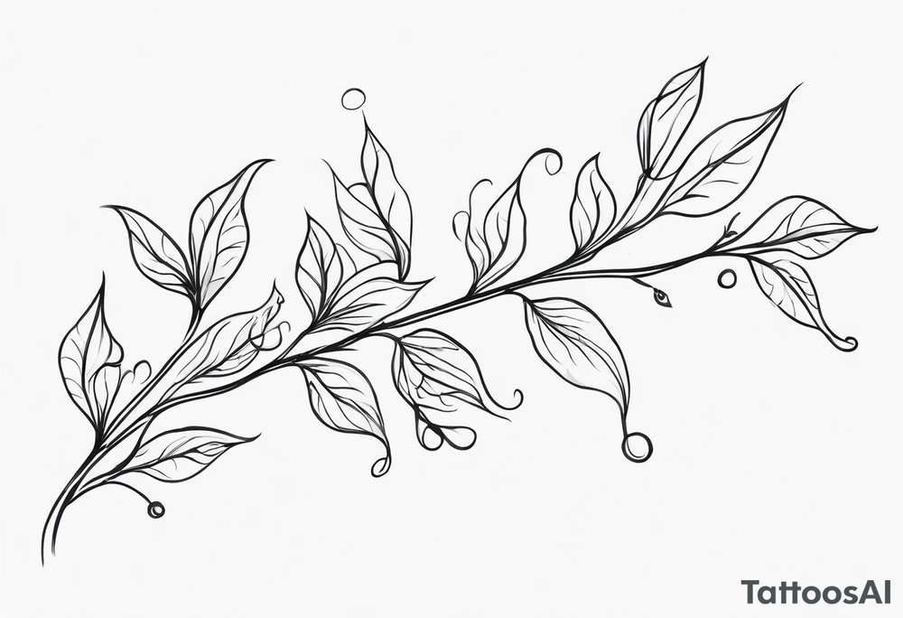 Delicate Vines crawling up the arm. tattoo idea