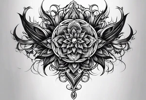 thorns cursed mark tattoo idea