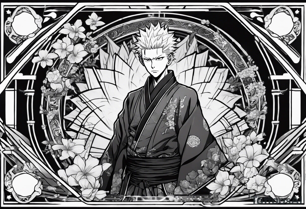 jujutsu kaisen tarot card tattoo idea