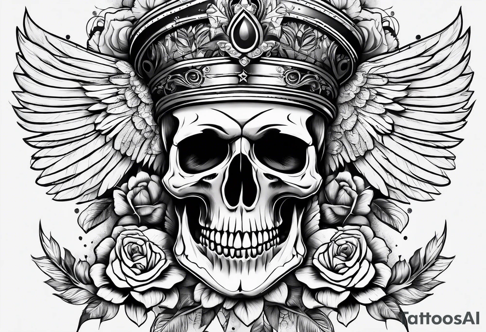 skull tattoo idea