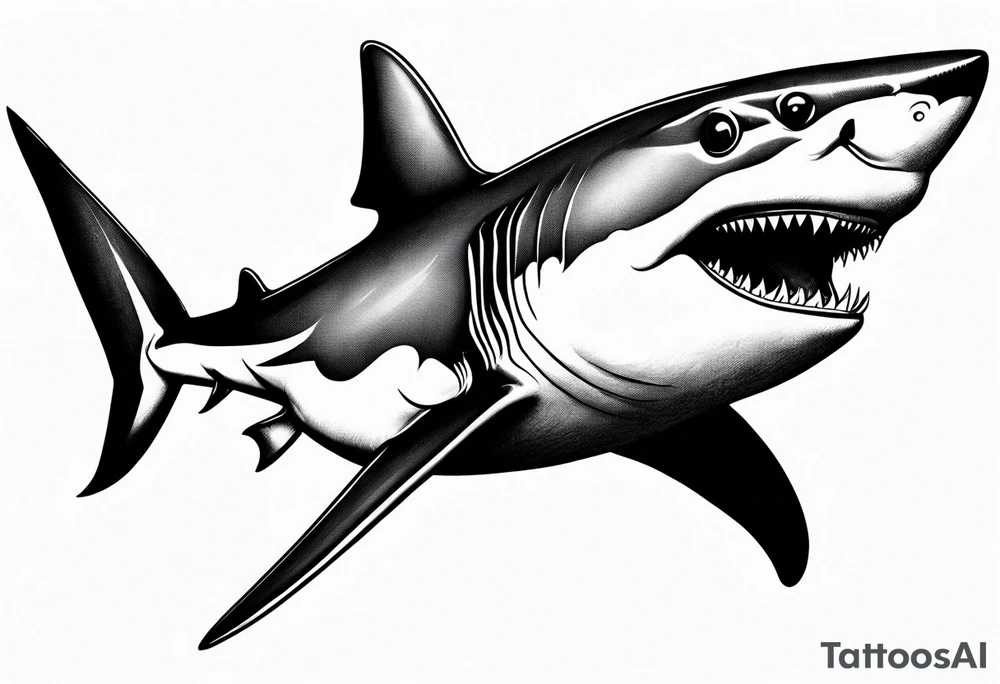 Shark tattoo idea