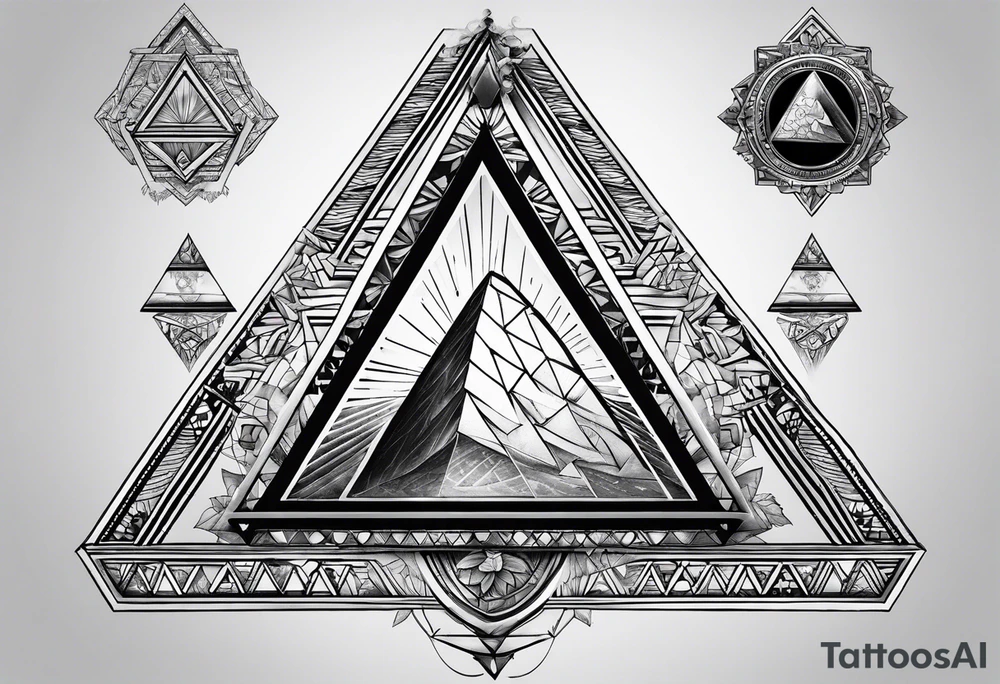 triangle tattoo idea
