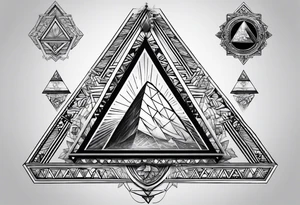 triangle tattoo idea