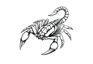 Scorpion Japanese style tattoo idea