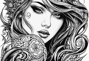 lightning tattoo idea