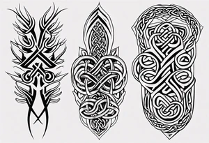 Silver Fern, Celtic knots tattoo idea
