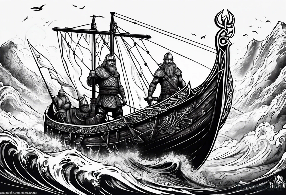 viking friendship tattoo idea tattoo idea