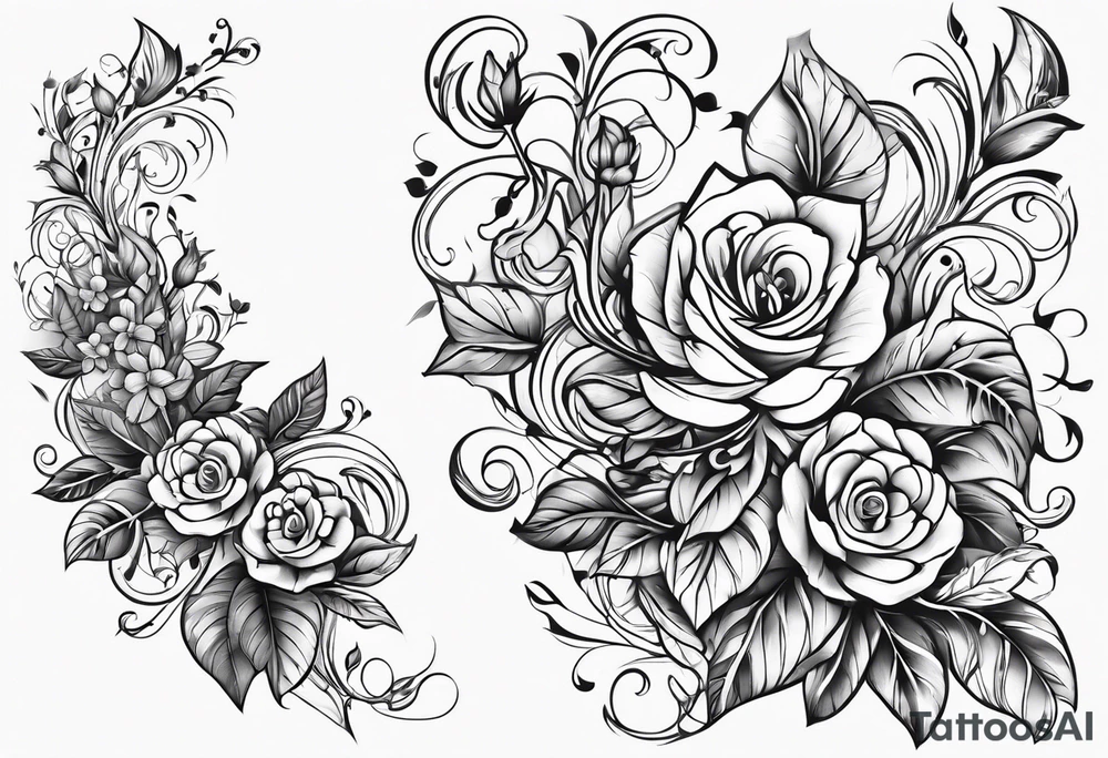 Vines tattoo idea