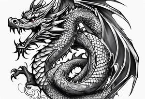 welsh dragon tattoo idea