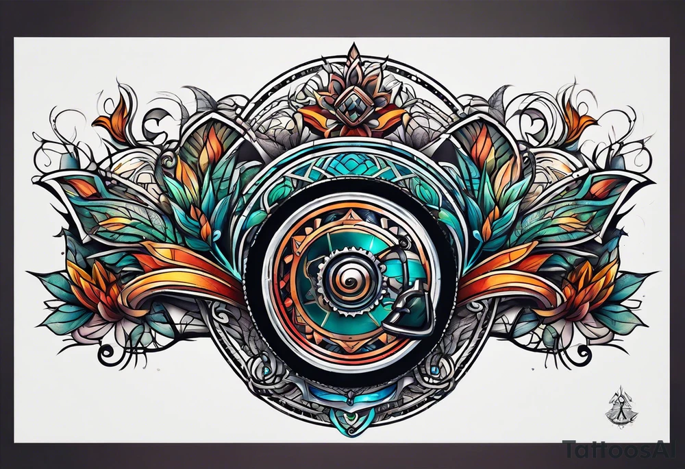 lifecykel tattoo idea