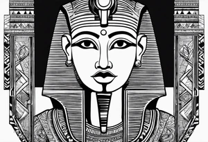 amcient egypt tattoo idea