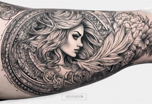 Horizontal long thin inner arm tattoo tattoo idea