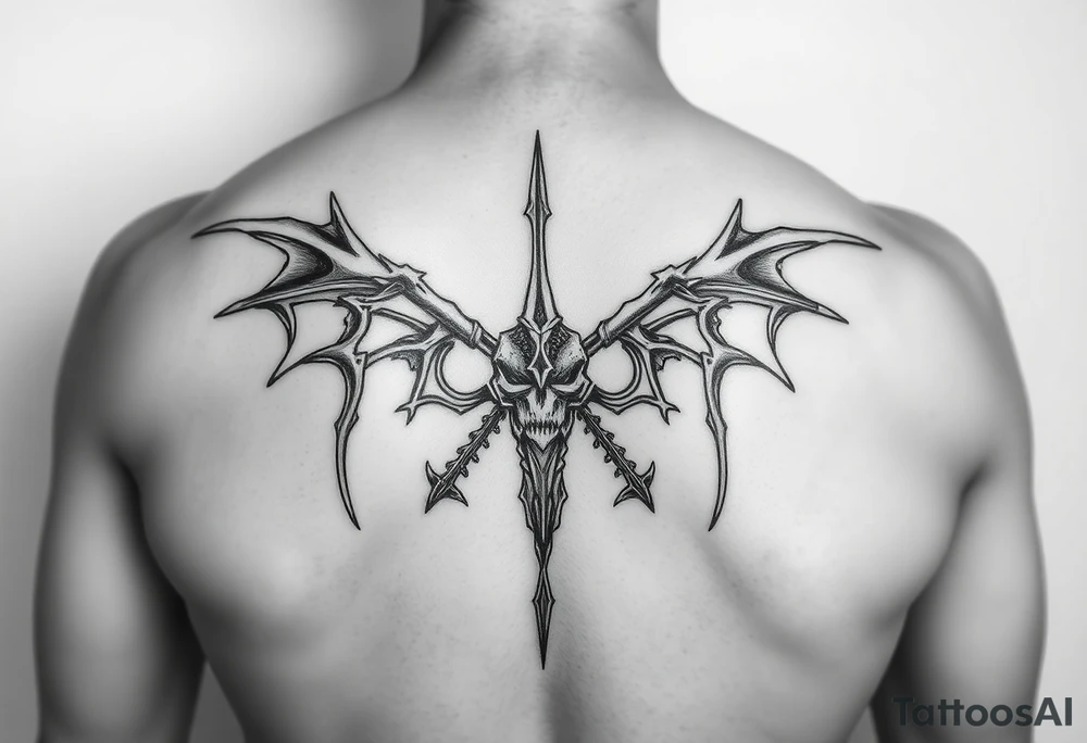 bondage latex dominatrix tattoo idea