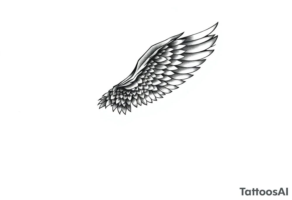 Wing tattoo idea