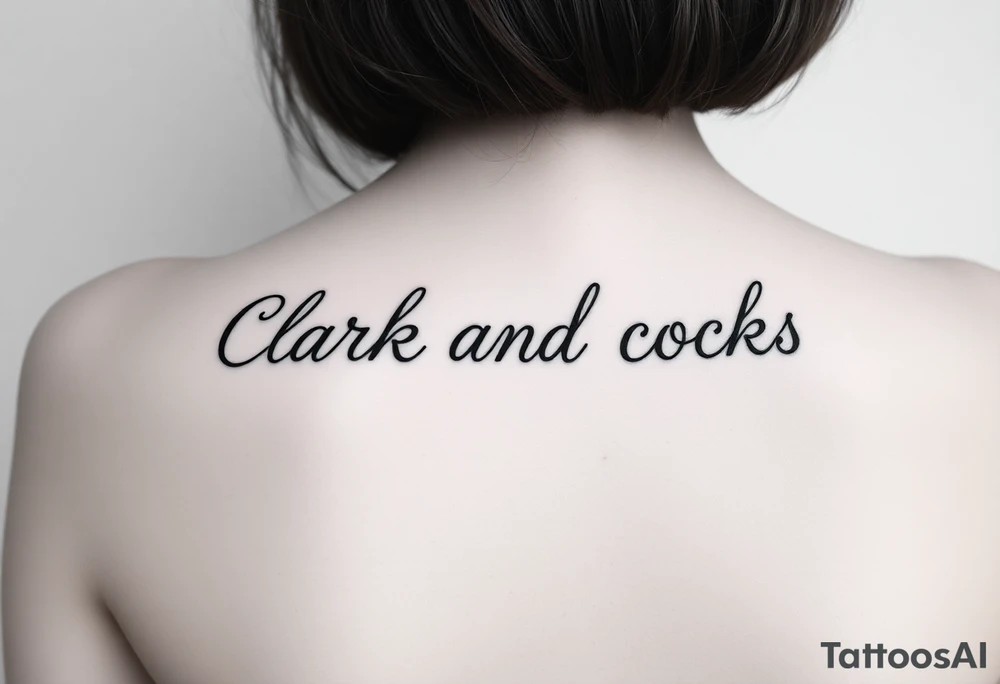 Clark and clocks tattoo idea