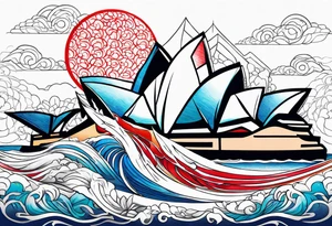 Australia and Canada tattoo idea