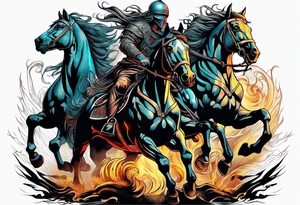 Four horsemen tattoo idea