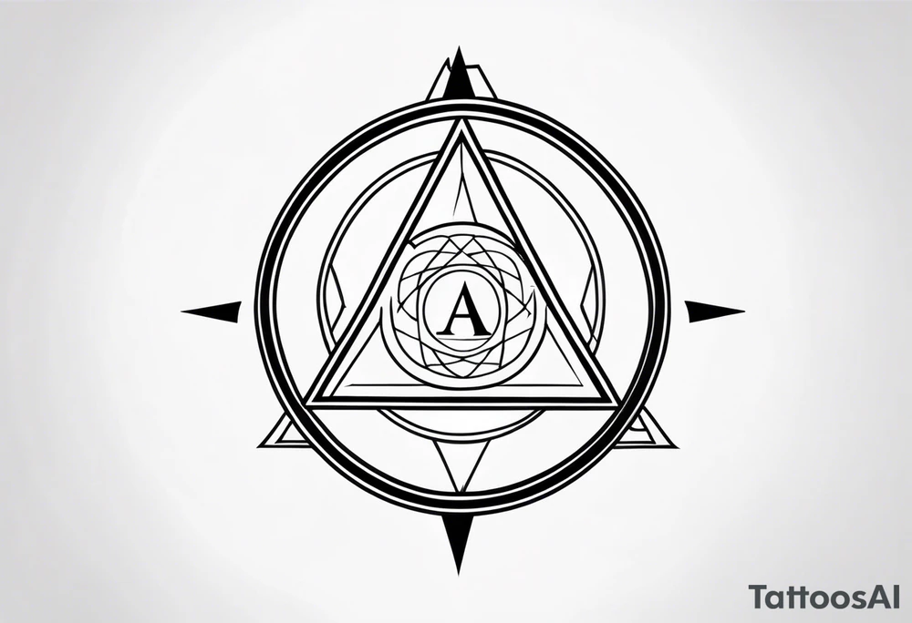 alcoholics anonymous logo tattoo idea