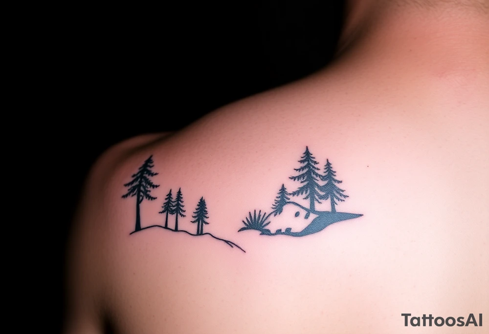 A nice park tattoo idea