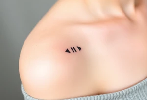 Powerful mental health  symbolism of play, pause, stop rewind tattoo idea
