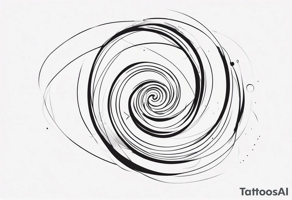 spiral tattoo idea