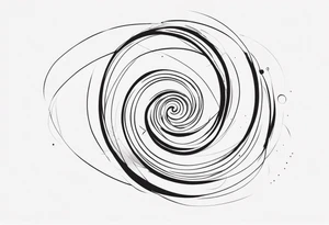 spiral tattoo idea