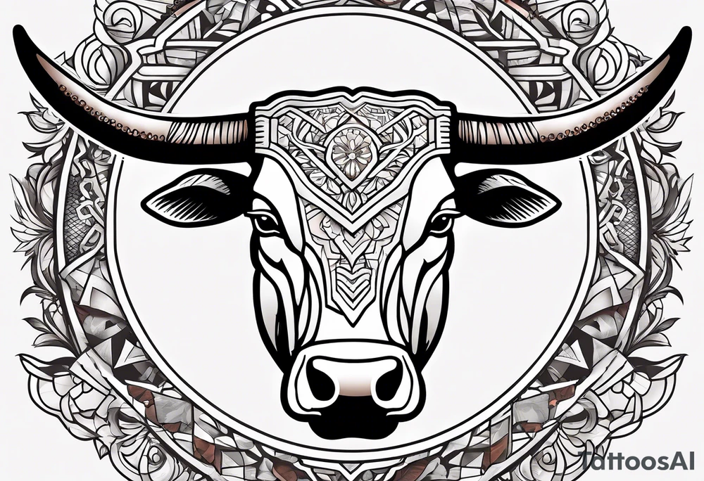 Texas longhorns and A&M aggies tattoo idea
