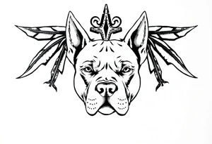PITBULL tattoo idea