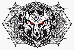 Horde logo world of warcraft tattoo idea