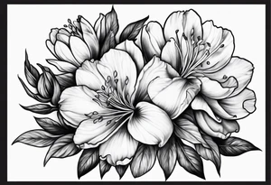Azaleas tattoo idea