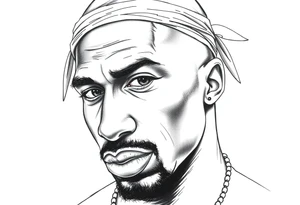 2 pac tattoo idea