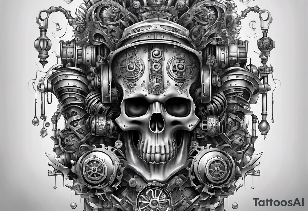 Adeptus Mechanicus tattoo idea