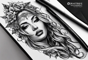 Wind  forearm tattoo idea