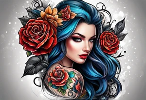 Full sleeve tattoo idea
