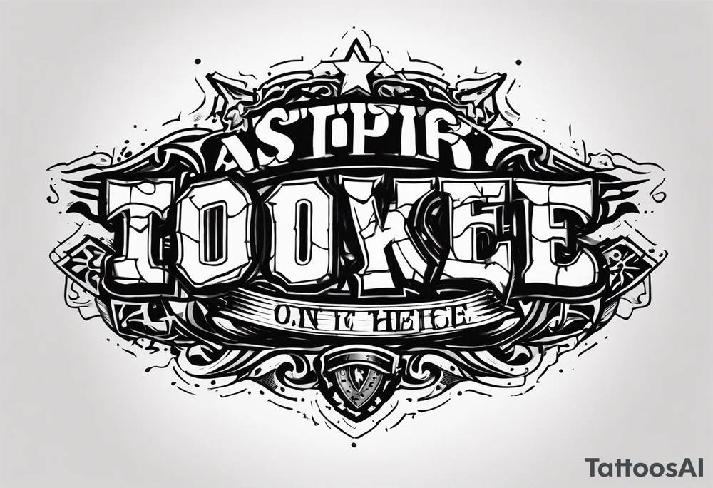 dirty officer tattoo idea