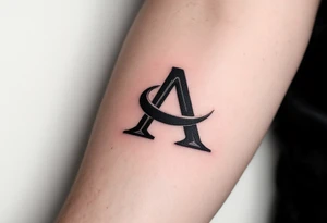 A tattoo that gives off fashion, and streetwear tattoo idea