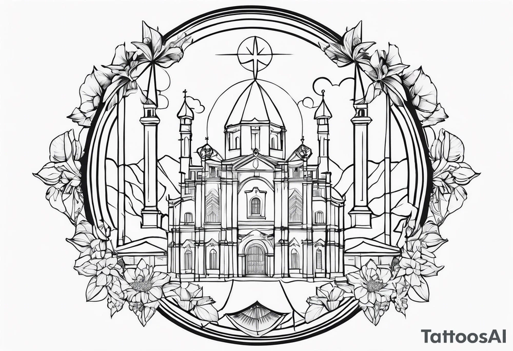 Santa Rita de Cássia tattoo idea